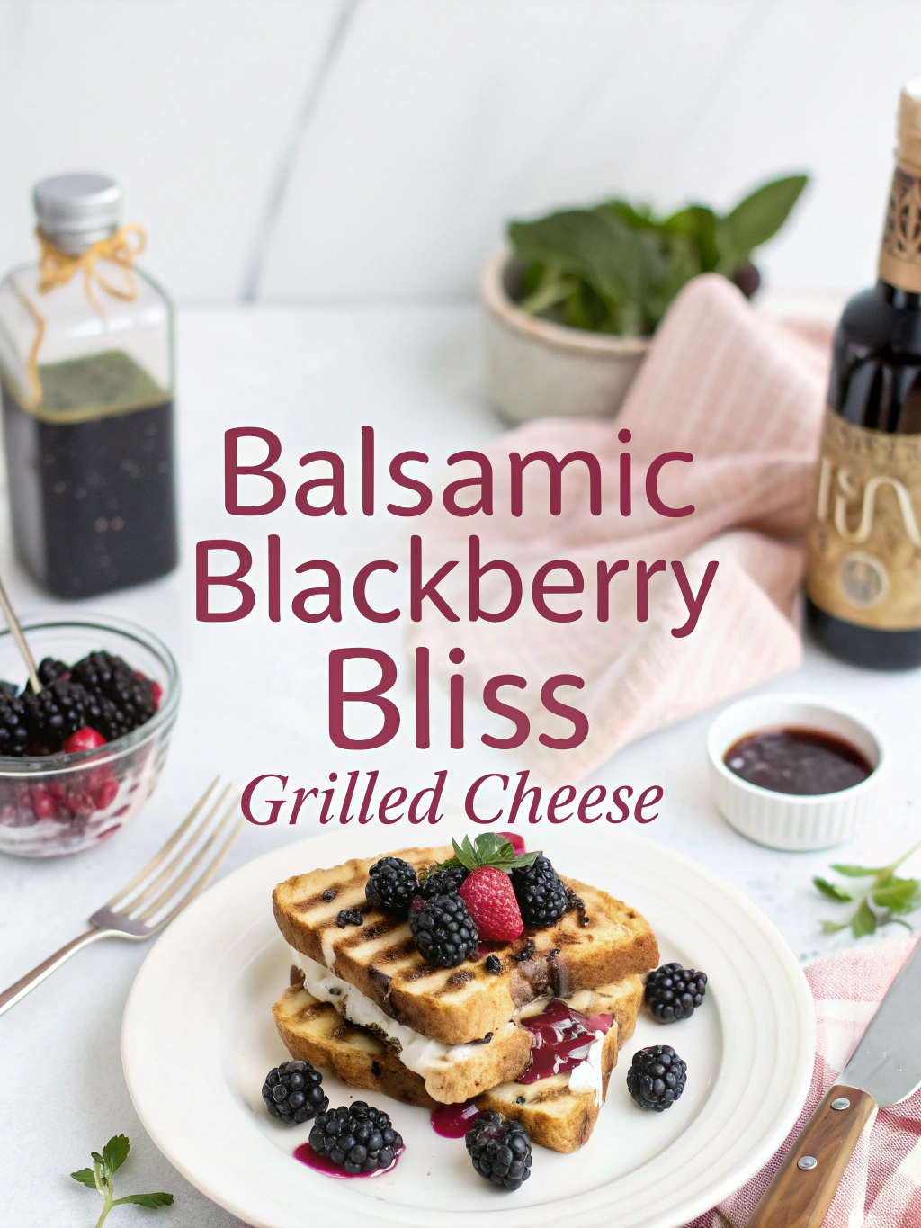 balsamic blackberry bliss grilled cheese