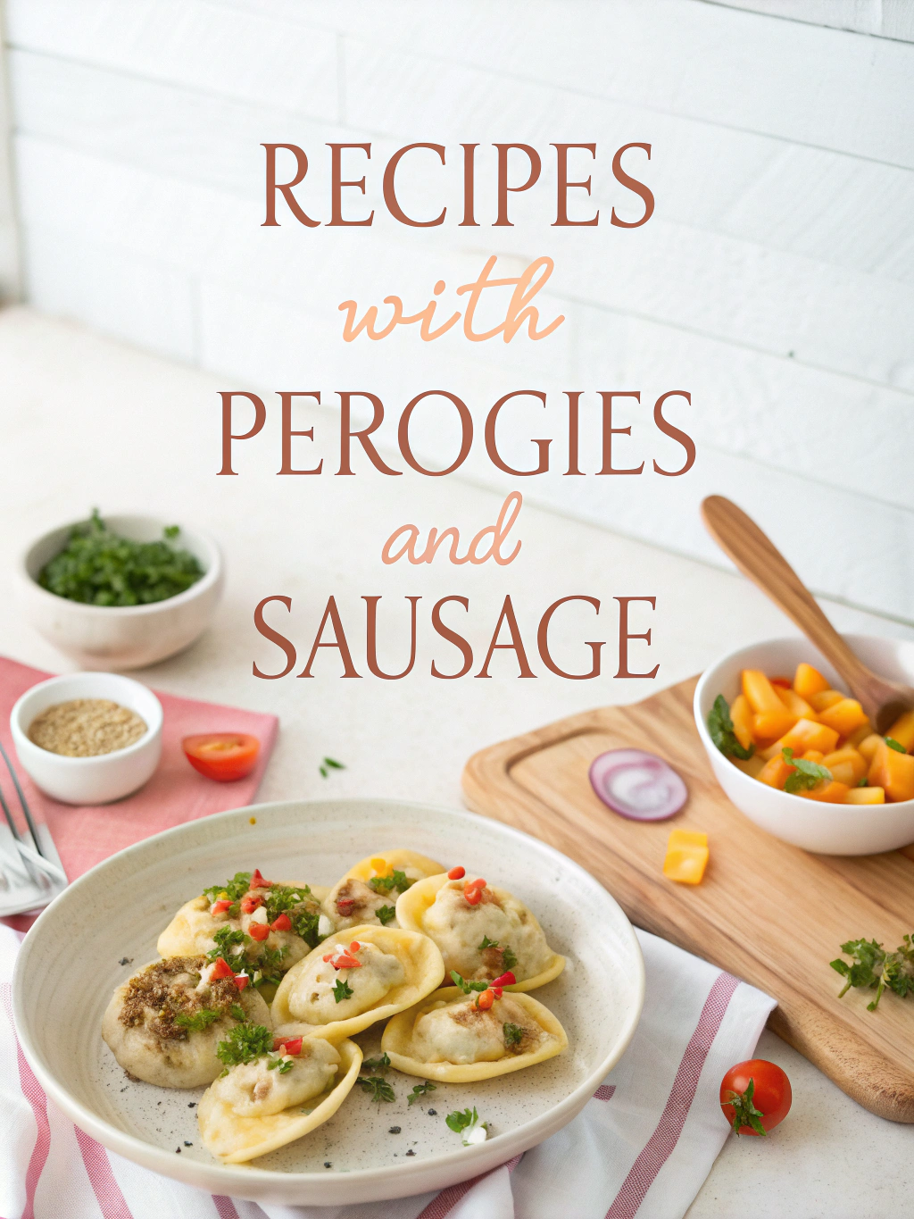 recipes with perogies and sausage