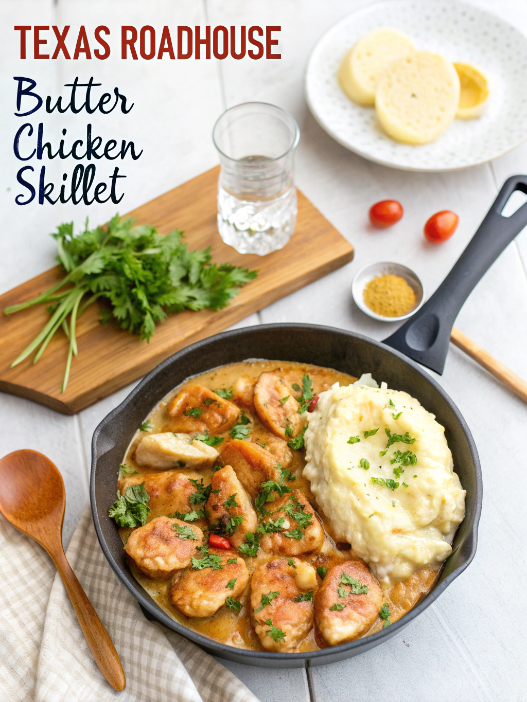 texas roadhouse butter chicken skillet